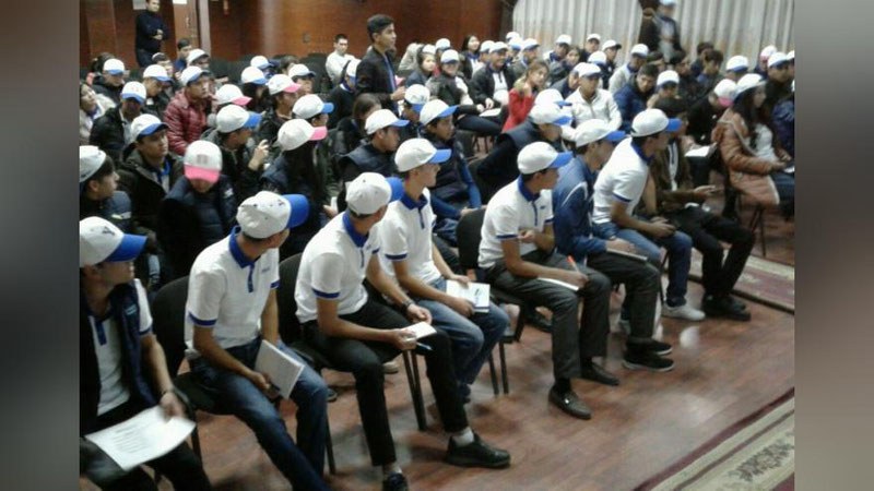 '"Yoshlar oromgohi"da hududiy etakchilar uchun o`quv-seminari bo`lib o`tmoqda'ning rasmi