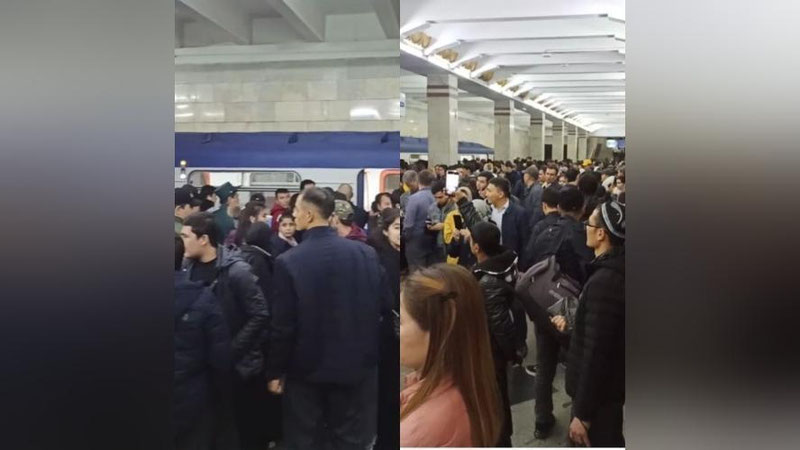 '"Harakat vaqtinchalik to`xtatilgan edi" Toshkent metrosida yuz bergan holat bo`yicha ma`lumot berildi (video)'ning rasmi