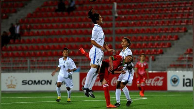 'CAFA U-15 Girls: O`zbekiston termasi Qirg`izistonni ham yirik hisobda taslim qildi 'ning rasmi