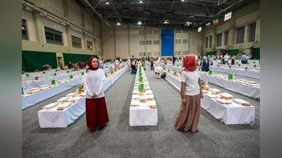 'Qozon shahrida ayollar iftori o`tkazildi (foto+video)'ning rasmi