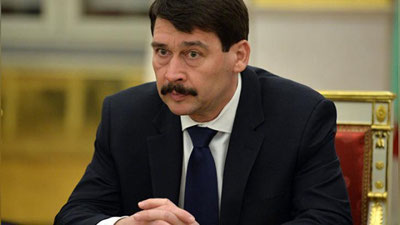 'Shavkat Mirziyoev Vengriya Prezidentini tabrikladi'ning rasmi