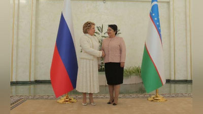 'Narbaeva hamda Matvienko Senatda uchrashdi (Foto)'ning rasmi