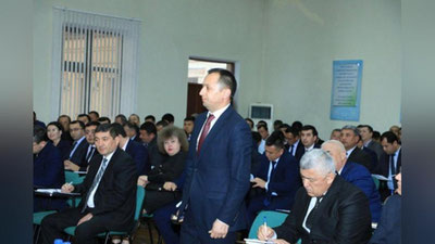 'Samarqand viloyat Adliya boshqarmasi boshlig`i tayinlandi'ning rasmi