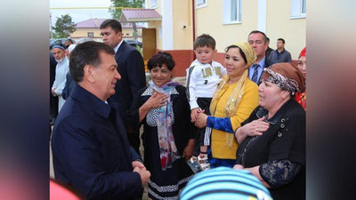 'O`ZBEKISTONLIKLARNING 93,1 FOIZI ShAVKAT MIRZIYoEVGA IShONADI'ning rasmi