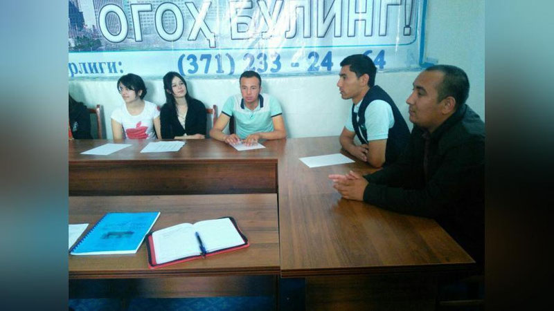 '“Уюшмаган ёшлар билан ишлаш ҳафталиги” давом этмоқда'ning rasmi