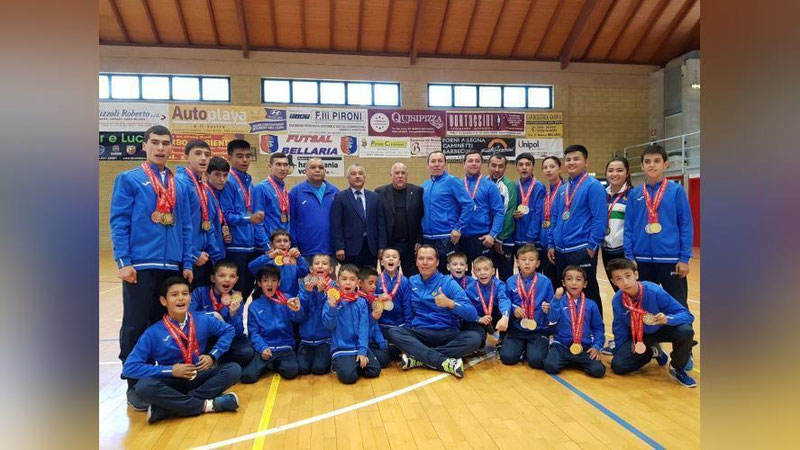 '​TAEKVONDO BO`YIChA O`ZBEKISTON YoShLAR JAMOASI 26 OLTIN, 15 KUMUSh HAMDA 18 BRONZA MEDALINI OLDI'ning rasmi