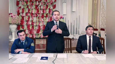 '​Toshkent shahar davlat soliq boshqarmasi boshlig`i tadbirkorlar bilan uchrashdi'ning rasmi