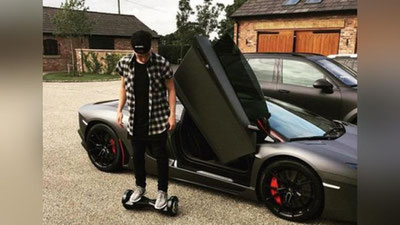 Изрображение 'Полиция конфисковала Lamborghini футболиста «Манчестер Сити»'