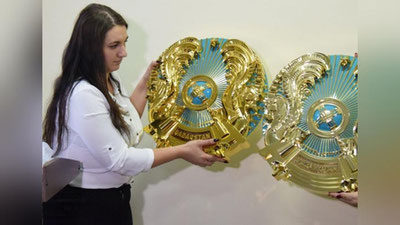 'Qozog`iston gerbi o`zgartirilishi mumkin'ning rasmi