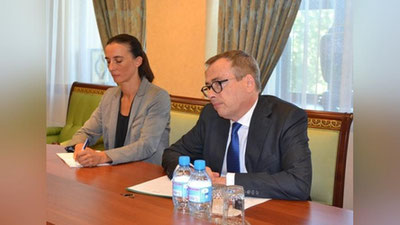 Изрображение 'ПОСОЛ ФРАНЦИИ ЗАВЕРШАЕТ СВОЮ ДИПМИССИЮ В ТАШКЕНТЕ'