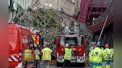 'Belgiyada markaziy stansiya bino strukturasi qulab tushdi 'ning rasmi