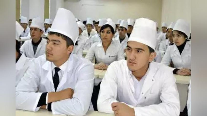 'Tibbiyot oliy o`quv yurtlarida chet tilini bilgan talabalar stipendiyasiga ustama qo`shilanadi'ning rasmi