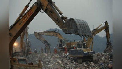 Изрображение 'На юге Китая в результате схода оползня погибли люди'