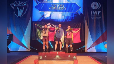 Изрображение 'КУМУШХОН ФАЙЗУЛЛАЕВА СТАЛА РЕКОРДСМЕНКОЙ МИРА'