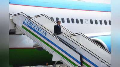 'Shavkat Mirziyoev Toshkentga qaytib keldi'ning rasmi