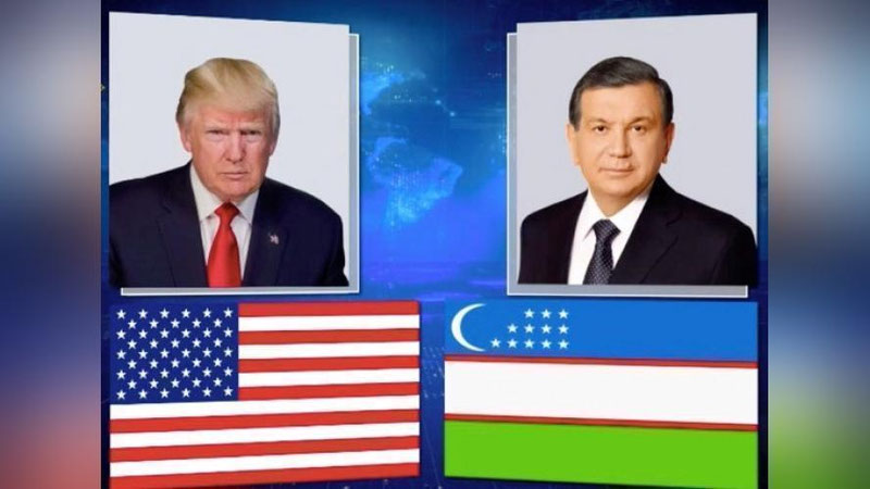 'ShAVKAT MIRZIYoEV NYu-YORKDAGI FOJIA MUNOSABATI BILAN TRAMPGA TA`ZIYa BILDIRDI'ning rasmi