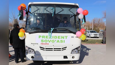 'Qoraqalpog`istonda Prezident sovg`alari topshirildi'ning rasmi