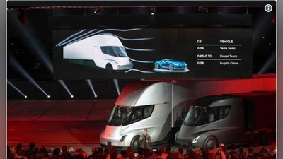 Изрображение 'TESLA ПРЕДСТАВИЛА ПЕРВЫЙ ЭЛЕКТРИЧЕСКИЙ ГРУЗОВИК (ВИДЕО)'