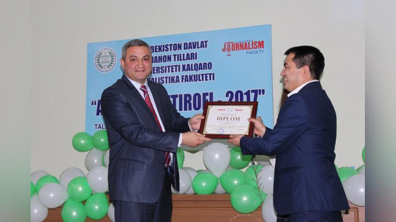 '“АМАЛИЁТ ЭЪТИРОФИ — 2017” ЁШ ЖУРНАЛИСТ КАДРЛАР РАҒБАТЛАНТИРИЛДИ'ning rasmi