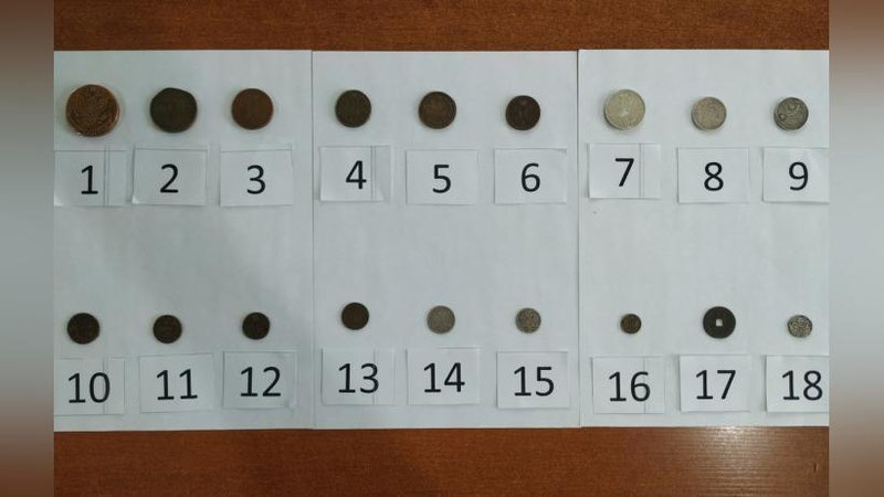 'Bojxonachilar 18 dona qadimiy tangalarni to`xtatib qolishdi'ning rasmi