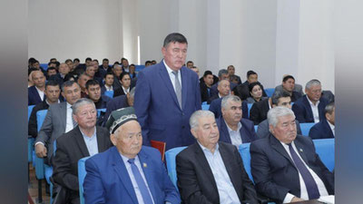 'Angor tumaniga yangi hokim tayinlandi'ning rasmi