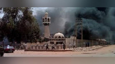 'Нигериядаги масжидлардан бирида портлаш содир этилди'ning rasmi