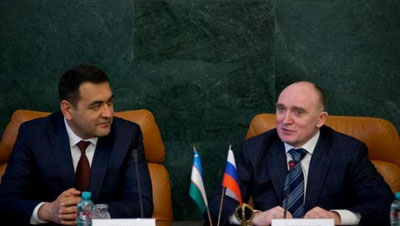 Изрображение 'ГЛАВЫ НАМАНГАНСКОЙ И ЧЕЛЯБИНСКОЙ ОБЛАСТЕЙ ПОДПИСАЛИ МЕМОРАНДУМ'