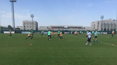 '"Dubai cup". Bugun O`zbekiston olimpiya terma jamoasi Yaponiyaga qarshi maydonga tushadi'ning rasmi