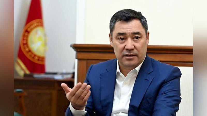 'Qirg`iziston prezidenti jiyani hibsga olinganiga munosabat bildirdi'ning rasmi