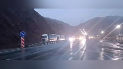 Изрображение 'В горах Узбекистана наблюдают снег (видео)'