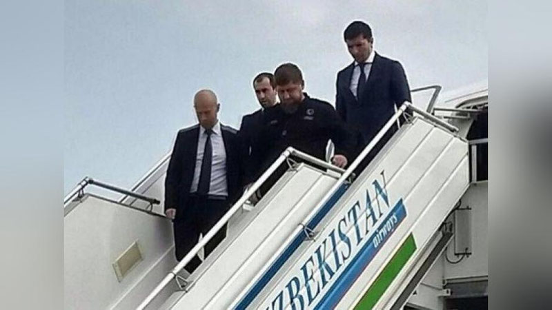 'ChEChENISTON RAHBARI RAMZAN QODIROV O`ZBEKISTONGA KELDI'ning rasmi