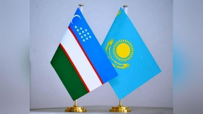 'O`zbekiston va Qozog`iston hukumat delegasiyalari uchrashuvi bo`lib o`tdi'ning rasmi