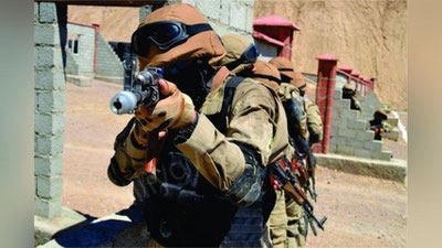 'Milliy gvardiya harbiy xizmatchilarining jangovar shayligi sinovdan o`tkazilyapti'ning rasmi