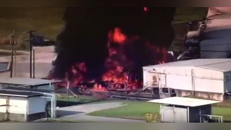 '​TEXASDA KIMYo ZAVODIDA YoNG`IN KO`TARILDI'ning rasmi