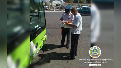 ' Jamoat transporti haydovchilari qo`pol qoidabuzarliklarga yo`l qo`ygani aniqlandi'ning rasmi