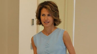 Изрображение 'У СУПРУГИ ПРЕЗИДЕНТА СИРИИ ДИАГНОСТИРОВАЛИ РАК'