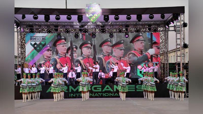 'O`zbekistonda “Harbiy-tibbiy estafeta”xalqaro musobaqasiga start berildi'ning rasmi