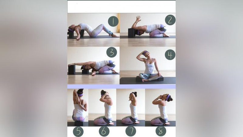 'ChARChADINGIZMI? BO`YIN VA ELKA UChUN YOGA MAShQLARINI BAJARING'ning rasmi