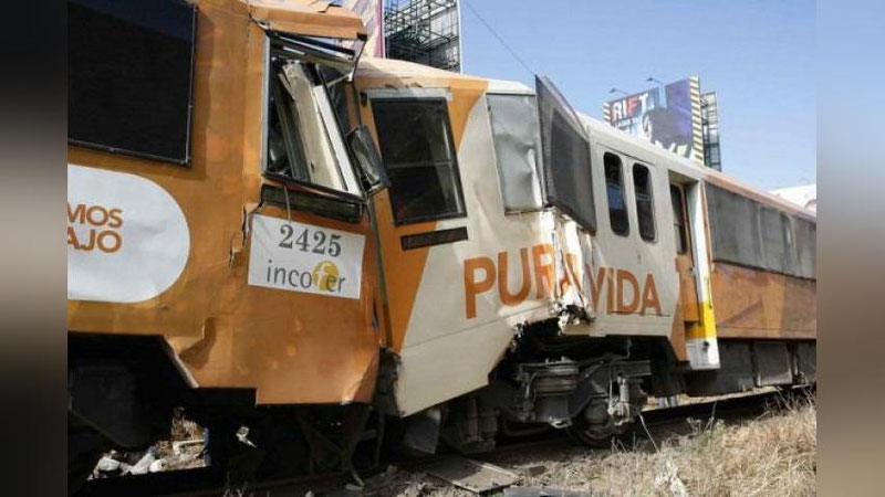 Изрображение 'В Коста-Рике столкнулись поезда: десятки раненых'
