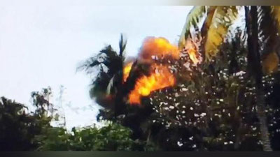 'Kubada halokatga uchragan samolyot portladi (Video)'ning rasmi