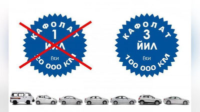 Изрображение 'GM UZBEKISTAN ПРОДЛЕВАЕТ ГАРАНТИЙНЫЙ СРОК НОВЫХ АВТО'