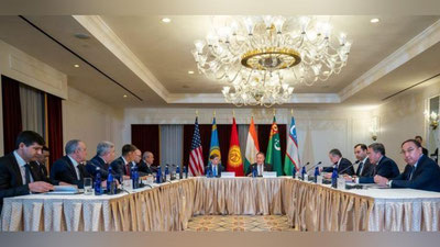 Изрображение 'Глава МИД принял участие во встрече в формате "С5+1" в США'