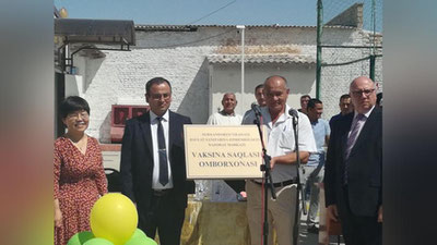 'Termizda vaksina ombori ochildi'ning rasmi
