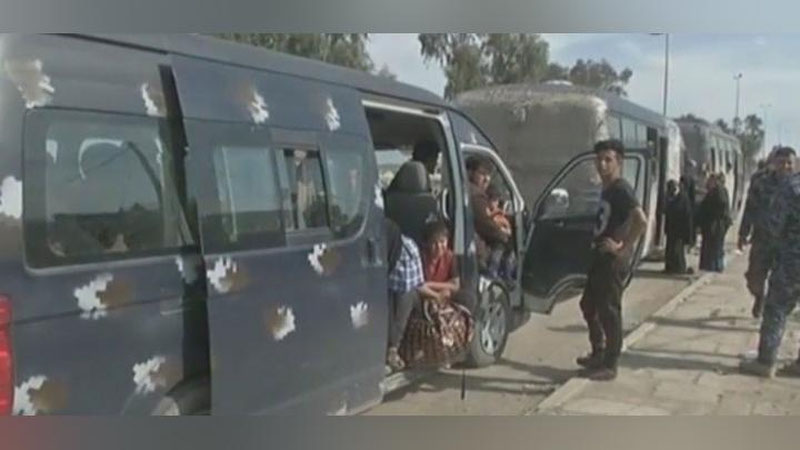 'Mosulda koalisiya tomonidan berilgan aviazarba tufayli halok bo`lgan 112 nafar tinch aholining jasadi topildi'ning rasmi