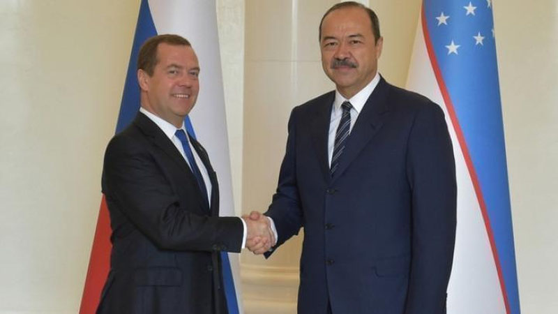 'ABDULLA ARIPOV VA DMITRIY MEDVEDEV UChRAShDI'ning rasmi