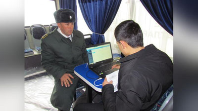 'DXA harbiy qismda xizmatchilar va ularning oila a`zolari uchun sayyor qabul tashkil etdi'ning rasmi