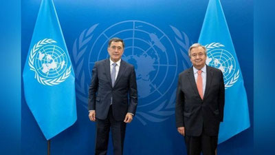 'BMT O`zbekistonni har tomonlama qo`llab-quvvatlashga tayyor'ning rasmi