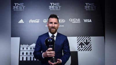 Изрображение 'Лионель Месси стал лучшим игроком по версии ФИФА (видео)'