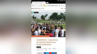 '“O`zbekiston : Yoshlar mavzusi - Shavkat Mirziyoev uchun eng dolzarb soha”'ning rasmi