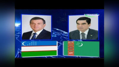 '​Shavkat Mirziyoev Gurbanguli Berdimuhamedovning taklifiga binoan Turkmanistonga tashrif buyuradi'ning rasmi
